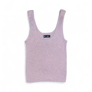GAP Lavender Ribbed Tank Top